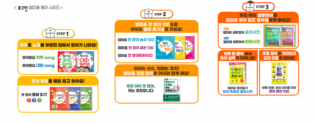 로그인 엄마표시리즈-영어